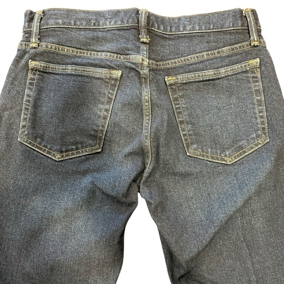 Men’s Gap Slim Straight Dark Worn Jeans size 29/30 - Picture 2 of 11